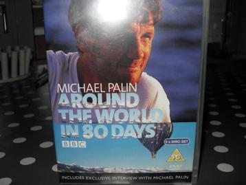 3 DVD SET MICHAEL PALIN-AROUND THE WORLD IN 80 DAYS. beschikbaar voor biedingen