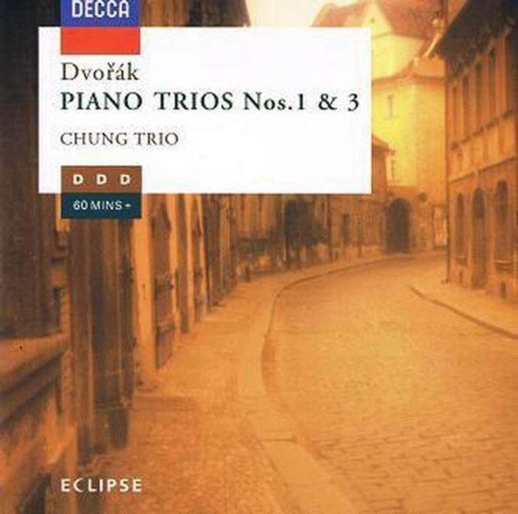DVORAK Piano trios nos. 1 & 3 CD CHUNG TRIO DECCA ECLIPSE, Cd's en Dvd's, Cd's | Klassiek, Gebruikt, Kamermuziek, Romantiek, Ophalen of Verzenden
