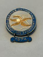 Circuit van Zandvoort badge - Zeester Ontmoeting 1974, Verzamelen, Speldjes, Pins en Buttons, Ophalen of Verzenden, Zo goed als nieuw