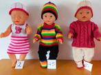 Zelfgebreide poppenkleertjes voor pop van 43 cm bv babyborn, Ophalen of Verzenden, Nieuw, Haken
