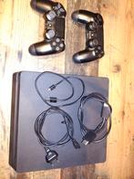 PS4 Original + 2 Controllers + Game, Ophalen, Met 2 controllers, Original, 500 GB