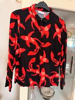Fabienne Chapot Blouse - Maat XL zwart visjes, Ophalen of Verzenden, Zo goed als nieuw, Maat 38/40 (M), Zwart