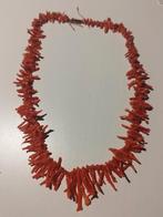 Bloedkoraal ketting takjes, Ophalen of Verzenden, Overige materialen, Ketting