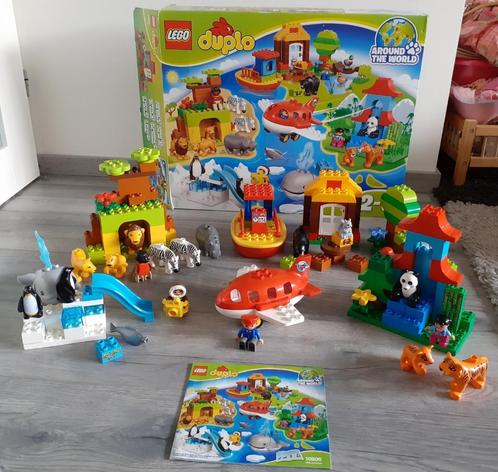 Lego Duplo 10805 Around the World, Kinderen en Baby's, Speelgoed | Duplo en Lego, Zo goed als nieuw, Duplo, Complete set, Ophalen of Verzenden