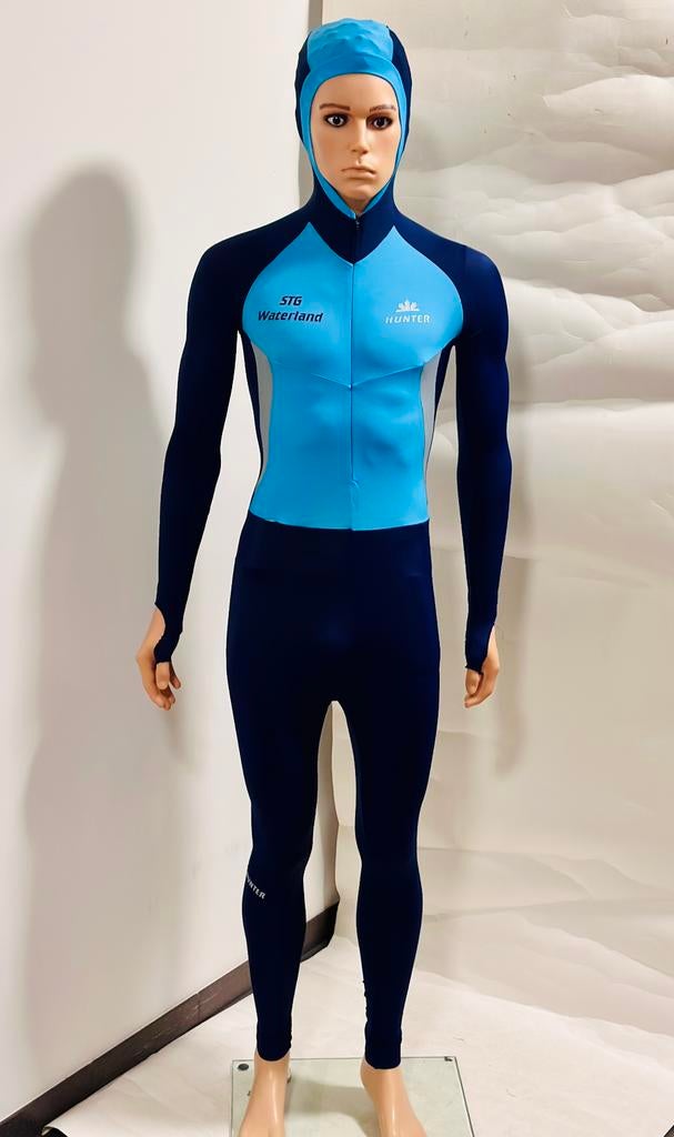 Schaatskleding schaatspak snelpak speedsuit maat M Hunter, Ophalen of Verzenden, Zo goed als nieuw