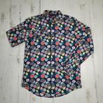 Desigual overhemd L lange mouwen all-over print blauw, Desigual, Blauw, Ophalen of Verzenden, Zo goed als nieuw