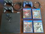 Playstation 4 (met extra´s), Original, Gebruikt, Ophalen of Verzenden, 500 GB