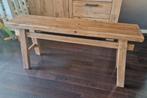 Houten bankje, Huis en Inrichting, Ophalen, 100 tot 150 cm, Zo goed als nieuw, 25 tot 50 cm
