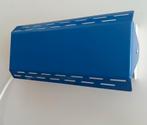 retro bedlampje / leeslampje / wandlampje, blauw, Huis en Inrichting, Ophalen of Verzenden, Gebruikt, Metaal, Vintage