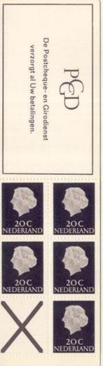 Nederland Postzegelboekje nr. 6c postfris, Ophalen of Verzenden, Na 1940, Postfris