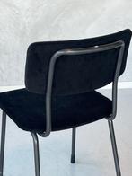 Gispen 1231 eettafelstoel vintage design eetkamerstoel zwart, Huis en Inrichting, Stoelen, Gebruikt, Culemborg, Zwart, Vintage