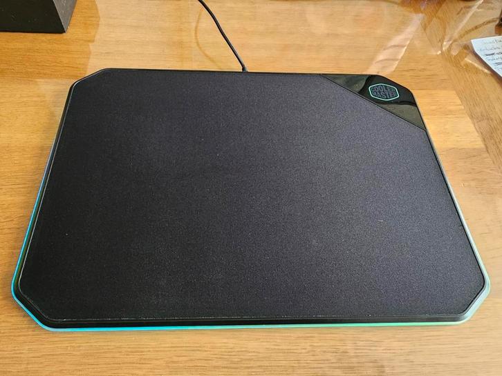 Cooling Master RGB Gaming Muismat - Zwart, Computers en Software, Muismatten, Gebruikt, Gaming muismat, Ophalen of Verzenden