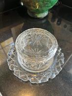 Antiek kristallen koekschaal, Antiek en Kunst, Ophalen of Verzenden