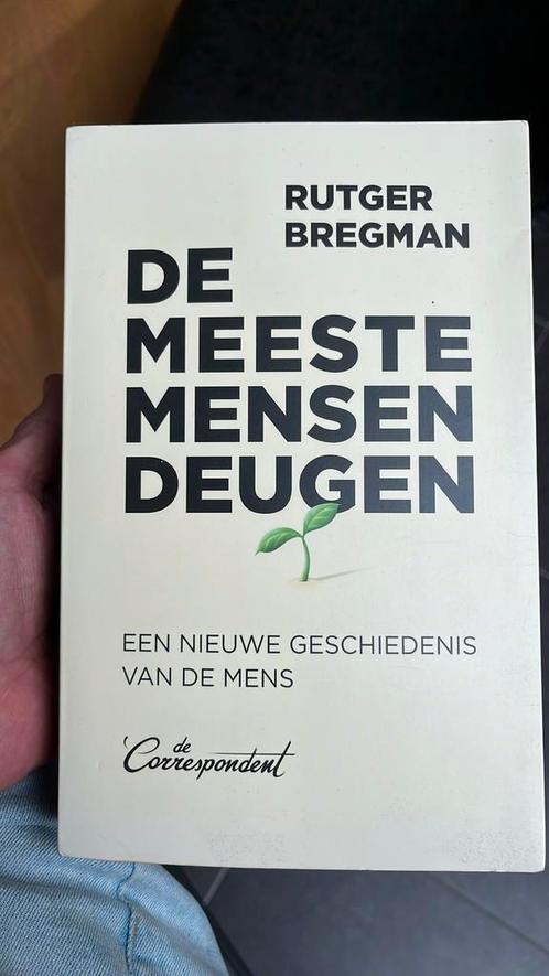 Rutger Bregman - De meeste mensen deugen, Boeken, Overige Boeken, Zo goed als nieuw, Ophalen of Verzenden