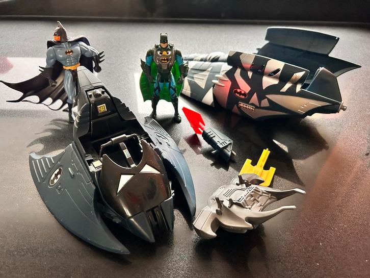 Batman Speelgoed Set - Zeer Goede Staat, Kinderen en Baby's, Speelgoed | Actiefiguren, Zo goed als nieuw, Ophalen of Verzenden