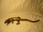 koper-brons hagedissen beeldje, Antiek en Kunst, Antiek | Koper en Brons, Verzenden
