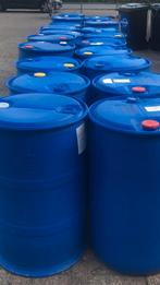 Dichte blauwe plastic vaten vlot drijvend terras steiger, Ophalen, Kunststof, 150 liter of meer, .