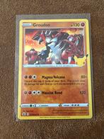 Groudon Pokémon Kaart - Celebrations - 017/025, Ophalen of Verzenden, Zo goed als nieuw, Losse kaart, Foil