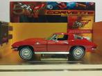 Chevrolet Corvette split window 50 anniversary ERTL 1:18 KRD, Ophalen of Verzenden, Zo goed als nieuw, Auto, ERTL