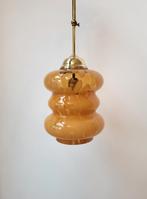 Prachtige vintage hanglamp uit Italië, Huis en Inrichting, Lampen | Hanglampen, Ophalen of Verzenden, Zo goed als nieuw, Glas