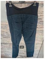 Donkerblauwe zwangerschapsbroek Maat 46 h3, Kleding | Dames, Positiekleding, H&M, H&M, Blauw, Maat 46/48 (XL) of groter