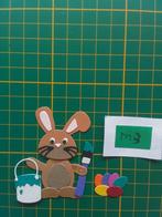 M3 Stansjes paashaas met verf en eieren, Hobby en Vrije tijd, Ophalen of Verzenden, Nieuw, Overige thema's, Overige typen