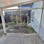 Mooie serre / overkapping met glazen schuifpanelen, Tuin en Terras, Ophalen, Zo goed als nieuw, Serre
