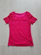 Fuchsia kleurige Top Maat L valt klein, Maat 38/40 (M), Ophalen of Verzenden, Roze, Zonder mouw
