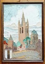Porcelyne fles cloissonne tegel oude jan in delft, Ophalen of Verzenden