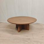 Massief Eiken Salontafel - Hazelnut - D88 x H35cm, 50 tot 100 cm, Nieuw, Modern, Minder dan 50 cm