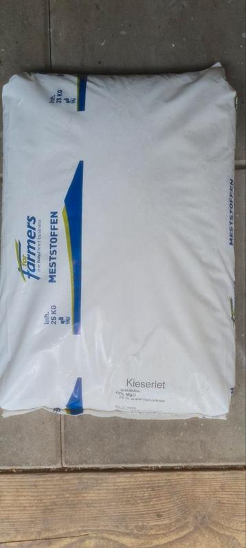 Kieseriet zak 25kg  beschikbaar voor biedingen