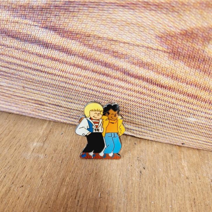 Sjors & Sjimmie Stripboek Pin - Nr. 1, Verzamelen, Speldjes, Pins en Buttons, Gebruikt, Speldje of Pin, Figuurtje, Ophalen of Verzenden