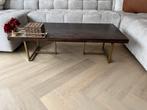 Salontafel Dutchbone bruin, Huis en Inrichting, Tafels | Salontafels, 100 tot 150 cm, Zo goed als nieuw, Minder dan 50 cm, Rechthoekig