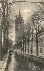 Delft Oude Delft st 1913, Verzamelen, Verzenden, Voor 1920, Gelopen, Zuid-Holland
