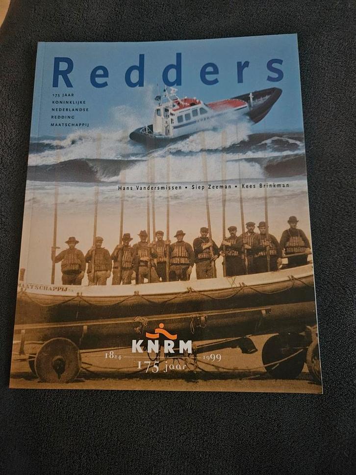 Redders: 175 Jaar KNRM Boek, Verzamelen, Scheepvaart, Nieuw, Boek of Tijdschrift, Motorboot of Zeilboot, Ophalen of Verzenden