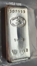 Zilverbaar 999 fine silver kilobaar 1 kg, Postzegels en Munten, Edelmetalen en Baren, Ophalen of Verzenden, Zilver