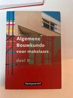 Lesboek Algemene bouwkunde voor makelaars deel B, Gelezen, Ophalen of Verzenden, A.H.L.G. Bone, Nederlands
