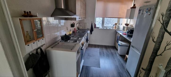 Keukenblok - Compact en Functioneel, Huis en Inrichting, Keuken | Complete keukens, Gebruikt, Enkelwandige keuken, Bruin, Kunststof