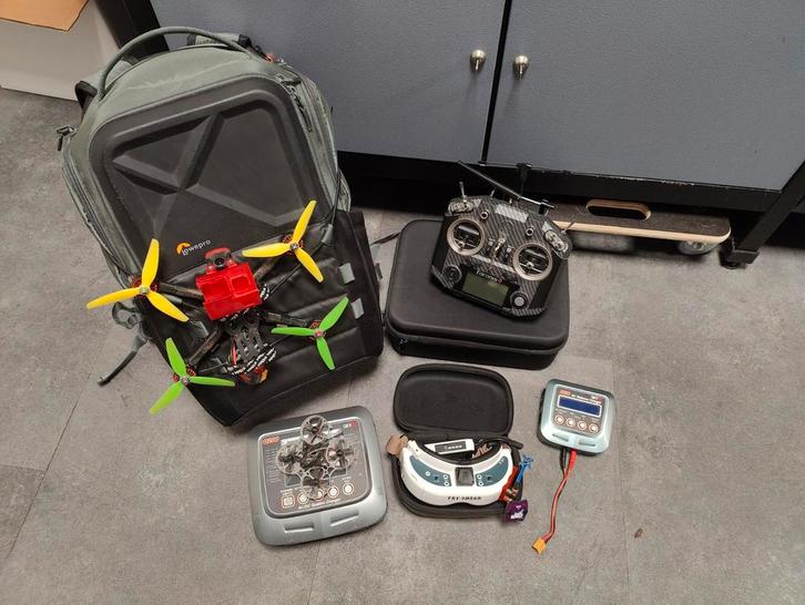 Complete FPV Drone Set - Ready to Fly!, Hobby en Vrije tijd, Modelbouw | Radiografisch | Helikopters en Quadcopters, Zo goed als nieuw