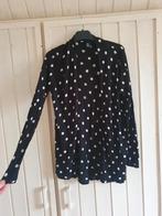 Polkadot stippen vestje h&m maat 34 xs, H&M, Zwart, Nieuw, Ophalen of Verzenden