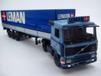 Tekno - Volvo F12 miniatuur '' Leman Denemarken '' 1:50, Hobby en Vrije tijd, Modelauto's | 1:50, Ophalen of Verzenden, Zo goed als nieuw