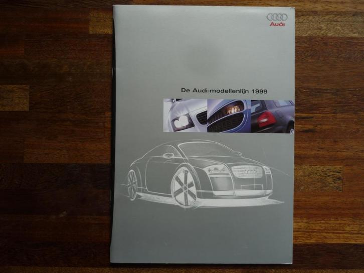 Audi-modellenlijn 1999, Boeken, Auto's | Folders en Tijdschriften, Nieuw, Audi, Ophalen of Verzenden