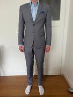 Pak maatpak grijs Kimmy’s handgemaakt maat L, zie lengte cm, Kleding | Heren, Kostuums en Colberts, Ophalen of Verzenden, Zo goed als nieuw
