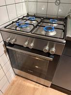 Bosch HXA090D50N - Gasfornuis - RVS, Witgoed en Apparatuur, Fornuizen, Hete lucht, Gas, 85 tot 90 cm, 4 kookzones