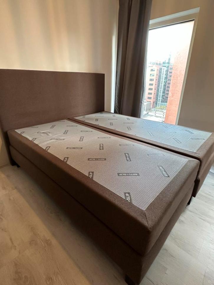 Goede boxspring 180x200 - zo goed als nieuw!, Huis en Inrichting, Slaapkamer | Bedden, Zo goed als nieuw, Tweepersoons, 180 cm