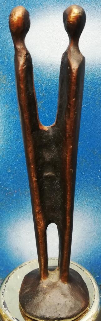Sculptuur. Geabstraheerd. Brons. 12.5 cm.  beschikbaar voor biedingen