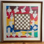 Schaakspel - zeefdruk van Corneille, Ophalen