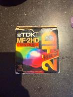 TDK MF-2HD MS-DOS Disketten, Ophalen of Verzenden, Gebruikt, Overige typen