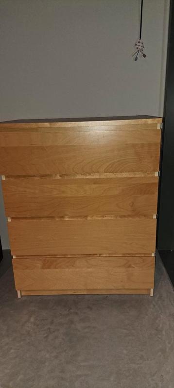 Ikea Malm kast met 4 laden - afbeelding 1