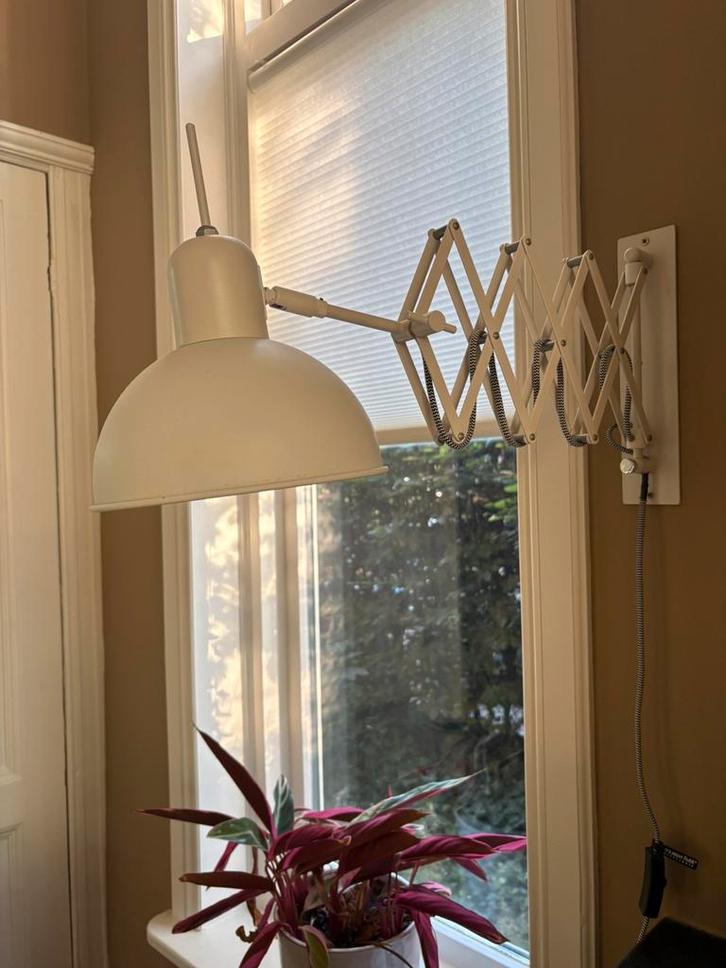 2 x wandlamp It’s about Romi Aberdeen wit, Huis en Inrichting, Lampen | Wandlampen, Gebruikt, Metaal, Ophalen of Verzenden